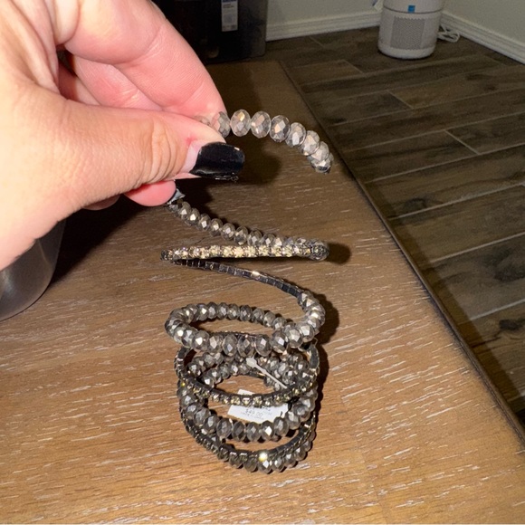 Chico's Pittman Coil Bracelet and Stori Hoops. - Picture 3 of 7